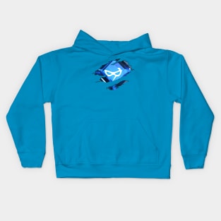 Heart of the Blue Kids Hoodie